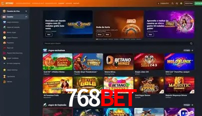 Slots com jackpots e giros grátis na 768bet